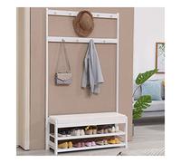 TIWAJO 3-in-1 Coat Rack, Hall Tree E Shoe Storage Bench per Il Vostro Ingresso, Mudroom, O Foyer