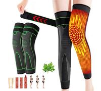 Tiworld Ginocchio Termico a Radiofrequenza a Base di Erbe, Ginocchiera Modellante Autoriscaldante con Digitopressione e Tormalina di Artemisia, Ginocchiere Autoriscaldanti for Donne e Uomini ( Color :