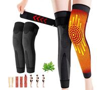 Tiworld Ginocchio Termico a Radiofrequenza a Base di Erbe, Ginocchiera Modellante Autoriscaldante con Digitopressione e Tormalina di Artemisia, Ginocchiere Autoriscaldanti for Donne e Uomini ( Color :