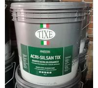 Tixe Acri-Silsan Tix 14lt idro pittura al quarzo acril silossanico bianca opaca