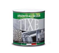 TIXE Doratura per Interni, Pittura Decorativa all'Acqua, Argento 125ml