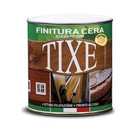 TIXE Finitura all'Acqua per Legno Vernice Effetto Cerato, Noce Chiaro 750ml
