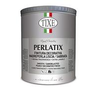 TIXE Finitura Decorativa - Vernice per Superfici Interne ed Esterne, Argento Sabbiato 2 l