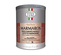 TIXE Finitura Decorativa - Vernice per Superfici Interne ed Esterne, Bianco 5 kg