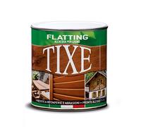 TIXE Flatting per Legno all'Acqua | Finitura all'Acqua per Legno Pronta all'Uso Resistente ai Raggi UV | Vernice per Legno Lucida | 500 ml | Made in Italy