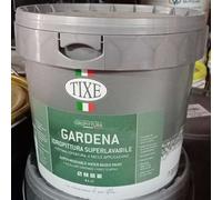 TIXE Idropittura Traspirante - Pittura per Interni Resistente e Traspirante per Pareti, GARDENA 04 LT