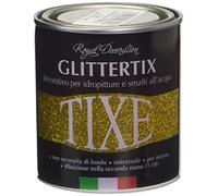 TIXE Glittertix Additivo Glitter per Pittura - Effetto Luminoso e Brillante per Superfici Decorate, Lilla 250 Ml