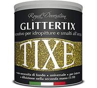 TIXE Glittertix Additivo Glitter per Pittura - Effetto Luminoso e Brillante per Superfici Decorate, RAME 250 ML