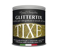 TIXE Glittertix Additivo Glitter per Pittura - Effetto Luminoso e Brillante per Superfici Decorate, Sabbia 250 ml