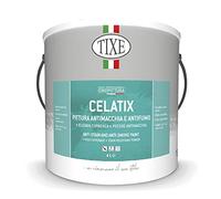 TIXE Idropittura Traspirante - Pittura per Interni Resistente e Traspirante per Pareti, CELATIX 14 LT