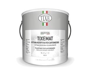 TIXE Idropittura Traspirante - Pittura per Interni Resistente e Traspirante per Pareti, TIXEMAT 04 LT