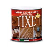 TIXE Impregnante Protettivo per Legno | Vernice per Legno Protettiva per Trattamenti e Finiture, Resistente ai Raggi UV | Pronto all'Uso | Castagno | 2,5 Lt | Made in Italy