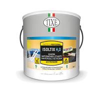 TIXE Isoltix H2O - Guaina Impermeabilizzante Universale ad Acqua per Balconi e Terrazze, BIANCO 04 KG