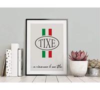 TIXE Pittura Colorata per Interni - Finitura di Alta Qualità e Resistente per Pareti e Superfici, SKYWAY BLUE 8470-1 4 litri
