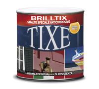 TIXE Smalto a Solvente Brilltix Finitura Lucida, Grigio Perla 2.5 Lt | Vernice a Solvente con Finitura Brillante, Uniforme e Compatta, Alta Resistenza | Made in Italy
