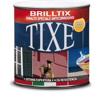 TIXE Smalto a Solvente Brilltix Finitura Lucida, Grigio Perla 500 ml | Vernice a Solvente con Finitura Brillante, Uniforme e Compatta, Alta Resistenza | Made in Italy