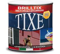 TIXE Smalto a Solvente Brilltix Opaco | Vernice a Solvente con Finitura Opaca e Vellutata, Uniforme e Compatta, Alta Resistenza | 750 ml | Bianco Opaco | Made in Italy (104.1602)