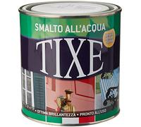 TIXE Smalto a Solvente Brilltix | Vernice a Solvente con Finitura Lucida e Brillante, Uniforme e Compatta, Alta Resistenza | 500 ml | Grigio Perla | Made in Italy (104.505)