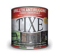 TIXE Smalto a Solvente Brilltix | Vernice a Solvente con Finitura Lucida e Brillante, Uniforme e Compatta, Alta Resistenza | 500 ml | Grigio | Made in Italy (104.542)