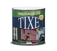 TIXE Smalto all'Acqua per Legno e Metallo, Grigio Perla Opaco 500 ml