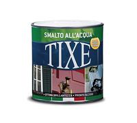 TIXE Smalto all'Acqua per Legno e Metallo, Nero Lucido 500 ml