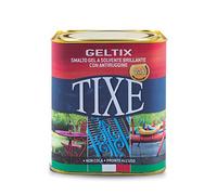 (TG. 750 ml) Tixe 105613 Geltix Smalto Gel Antiruggine, Nero Lucido, 750 ml - NU