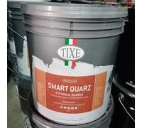 Tixe Smart Quarz 14lt idro pittura al quarzo acrilica bianca opaca grana fine al