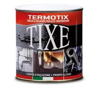 TIXE TERMOTIX Smalto a Solvente per Alte Temperature, Argento 500 ml | Vernice Alta Temperatura, Smalto Protettivo Siliconico per Metallo e Superfici Tecniche ad Alto Calore 650°C | Pronto all'Uso