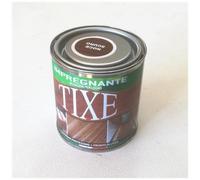 TIXE Impregnante per Legno all'Acqua - Vernice Protettiva e Decora per Legno Esterna e Interna, Noce Scuro, 750 ML