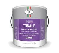 Tixe Tonale Pittura LAVABILE bianca per interni idropittura murale Pareti