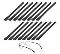 TIXIPEM 8 paia di morbidi cuscinetti auricolari in silicone, colore: nero