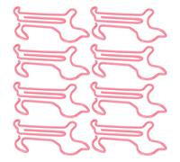 Tixiyu 100 Graffette Colorate a Forma di Cane, Leggere e Resistenti Alla Ruggine, per Realizzare Biglietti per Scrapbooking (Roseo)