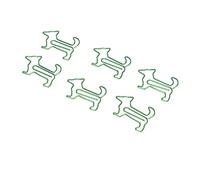 Tixiyu 100 Graffette Piccole a Forma di Animale Unico con Scatola Portaoggetti, Graffette Metalliche Carine e Interessanti per L'uso Quotidiano, Clamp/Holder Multiuso per Agenda per la Decorazione