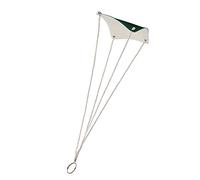 Tixiyu Appendiabiti per Piante, Resistente, Corda di Cotone, Materiale in Pelle PU, Portavaso da Appendere a Parete per Decorazioni da Giardino Interno (Verde 20 cm)