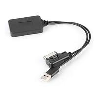Tixiyu Cavo Aux Adattatore Bluetooth con Alimentatore USB per 8T 4F A8 4E 7L, Trasmissione Musicale Wireless, Installazione Semplice per Dispositivi Mobili
