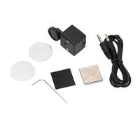 Tixiyu Chiave Codice Morse CW Chiave Manuale con Base Magnetica Forte per la Comunicazione Guscio in ABS con Connettore da 3,5 Mm