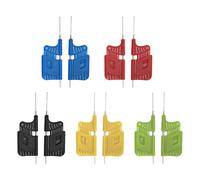 Tixiyu Clamp/Holder per Puntali Leggeri da 10 Pezzi con Opzioni di per Test Facili Sui Componenti Elettronici