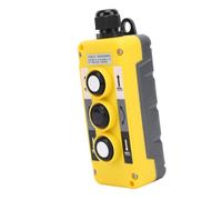 Tixiyu Controller per Paranco Elettrico Impermeabile con Interruttore a Pulsante per Gru Industriale per un Controllo Efficiente AC250V 5A 500V 2A