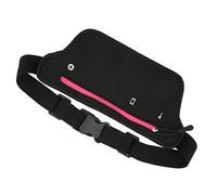 Tixiyu da Corsa in Neoprene Resistente con Foro per Cuffie per Uomo Donna, Adatto per la Maggior Parte delle Taglie e Telefono Cellulare con Schermo da 6,1 Pollici (Rosa Rossa)