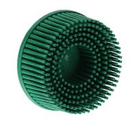 Tixiyu Disco con Setola in Carburo di Silicio Efficiente da 2 Pollici per la Rimozione della Ruggine, Pulizia del Rivestimento, Lucidatura per Utensili Rotanti per Trapano Elettrico (Verde)