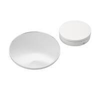 Tixiyu Display per Piattaforma Girevole Motorizzato con Supporto Rotante in Vetro di Plastica per Mostre Fotografiche (Bianco)