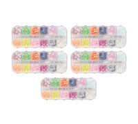 Tixiyu Eleganti Paillettes per Unghie a Forma di Farfalla 12 Colori Scaglie di Plastica Scintillanti per Unghie per Nail Art Festive, Accessori Sicuri per, 5 Scatole