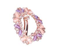 Tixiyu Forcine per Capelli Kawaii Dalla Bellissima Forma, Eleganti e Delicate per le Donne, Ragazze, Decorazioni per Capelli, Rosa, Verde, Viola, Lega di Resina, 1 Pezzo (299 viola)
