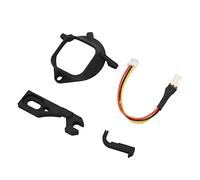 Tixiyu Kit di Montaggio Ventola di Raffreddamento DC Mini Brushless Dreamcast per Ventole NF-A4x10 5V, Staffa di Ricambio Ventola Silenziosa per Emulatori GDROM, Materiale ABS