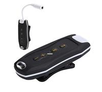 Tixiyu Lettore musicale FM durevole impermeabile da 4 GB con cuffie per immersioni e nuoto, MP3 portatile ABS nero da 3,2 oz, adatto per attività subacquee