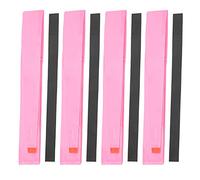 Tixiyu Nastro per Impugnatura per Racchetta per Bambini Copertura Antiscivolo Ad Alta Aderenza per L'assorbimento del Sudore 4 Pezzi Rosa/Bianco 45,3 Pollici Leggero (Rosa)