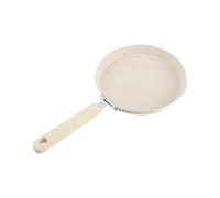 Tixiyu Padella in Alluminio Antiaderente con Manico Cool Touch Cottura Uniforme, Foro per Appendere per Riporre Facilmente, per i Preferiti della Famiglia, 1 Padella (18 cm)