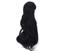 Tixiyu Parrucca Lunga per Bambole, Capelli Ricci Morbidi per Sostituzione Bambole, Bellissimo Regalo per Bambini, Fibra Resistente Alle Alte Temperature, Adatta per Circonferenza della Testa di (#1)