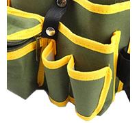 Tixiyu per Attrezzi, Efficiente e Durevole, Multi Tasche, Organizer per Riporre gli Attrezzi, per Elettricisti, Artigiani, Idraulici, in Tessuto Oxford (#1)