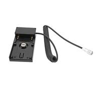 Tixiyu Piastra Adattatore Batteria per Tassello di Alimentazione Compatto e Durevole per Fotocamera BMPCC 4K Metallo + Plastica